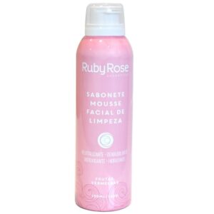 SABONETE MOUSSE FACIAL DE LIMPEZA RUBY ROSE 150ML