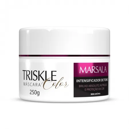 Máscara Intensificadora de Tons Marsala Triskle 90g