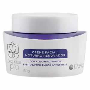 CREME FACIAL NOTURNO RENOVADOR ORQUÍDEA L'OCCITANE 50ML