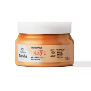 MÁSCARA NUTRITIVA PESSEGO E AMÊNDOA NATURA TODO DIA 250ML