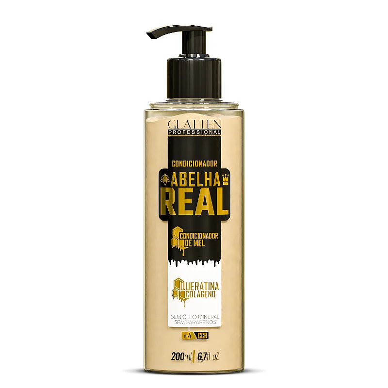 Condicionador Glatten Abelha Real 200ml