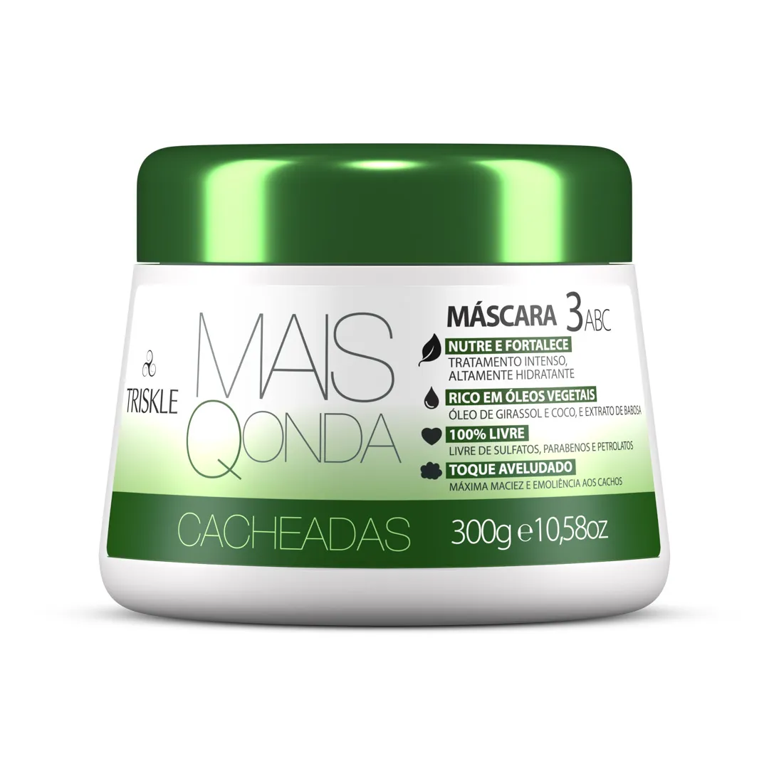 Máscara Triskle Mais Q Onda Cacheadas 300g