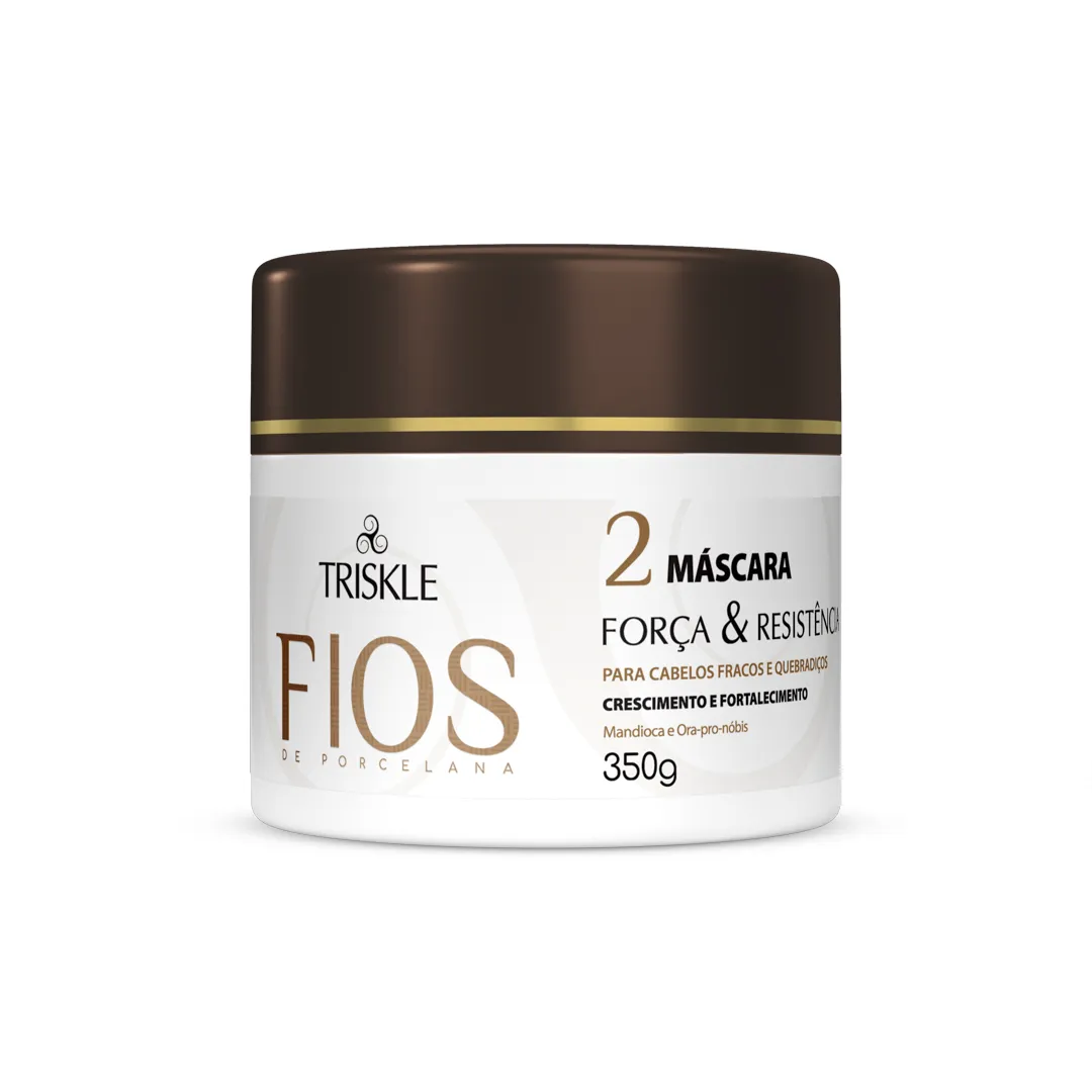 Máscara Força e Resistência Triskle Fios de Porcelana 350g