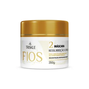 Máscara Ressurreição Capilar Triskle Fios de Porcelana 350g
