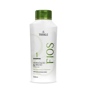 Shampoo Hidratação e Brilho Triskle Fios de Porcelana 500ml