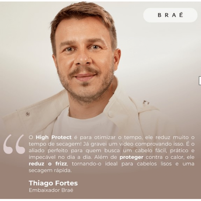 Protetor Térmico Braé High Protect 200ml - Imagem 3