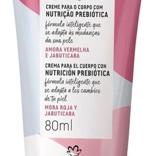 Creme Desodorante Nutritivo Natura Tododia Amora Vermelha e Jabuticaba 80ml