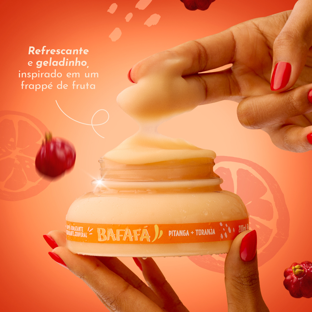 Frappé Hidratante Desodorante Corporal Bafafá 200mL - Imagem 2