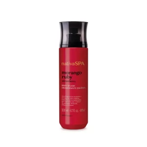 Body Splash NativaSpa Morango Rubi Desodorante Colônia 200ml