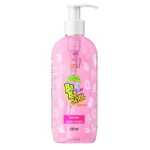 Sabonete Líquido Corporal BaBaSoul Tutti-Frutti 230ml