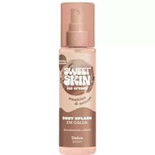 Body Splash Dailus Sweet Skin Ice Cream Cookies & Cream 200ml